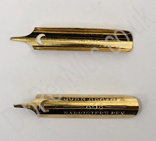 Barristers Nib top and bottom